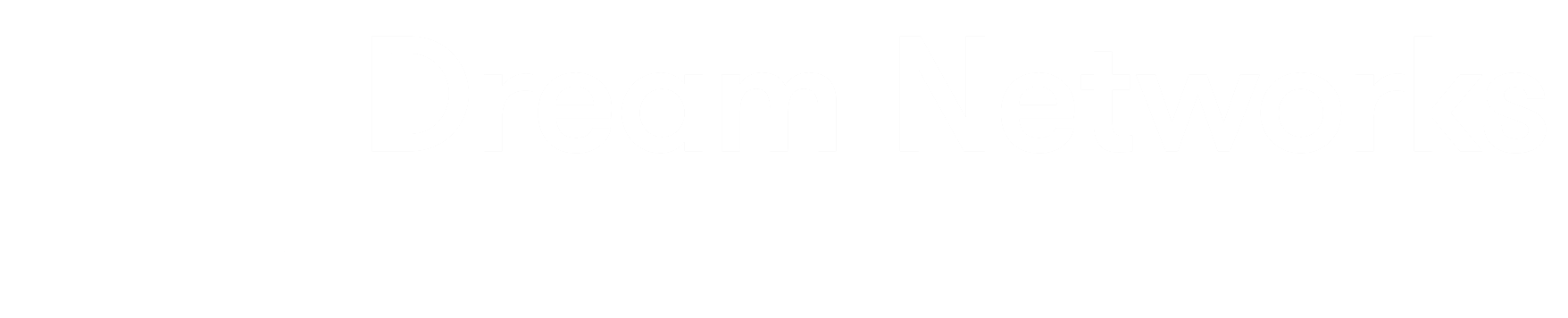 The dream networks love plays international logo in white